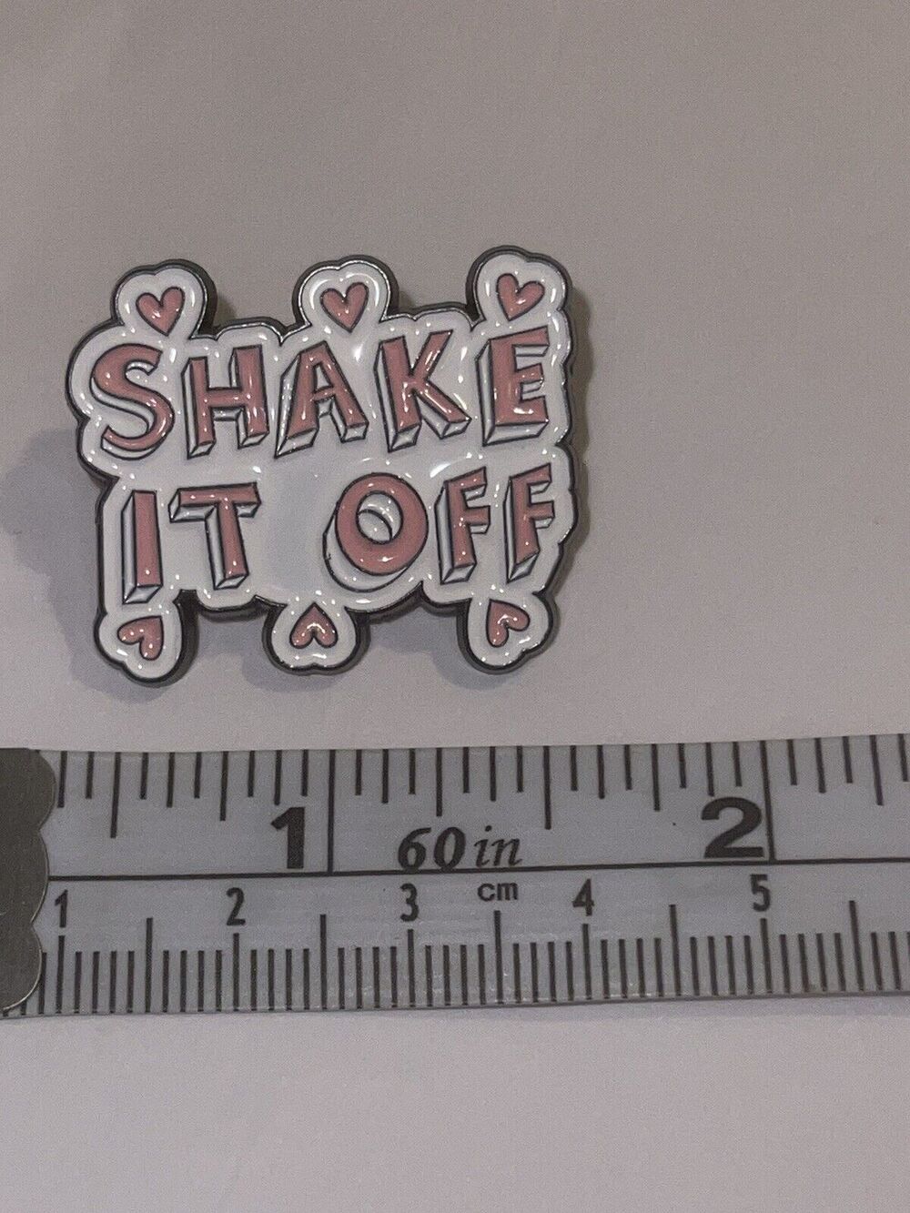 Shake It Off Thought Bubble Pin Brooch
